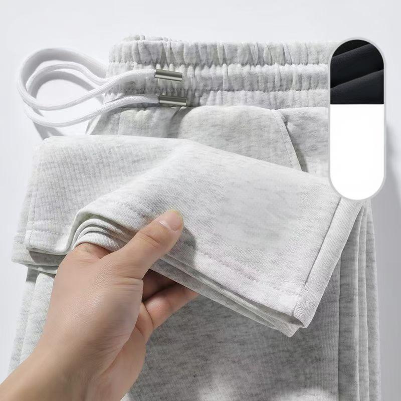 men's knit cargo pants white oversized straight leg trousers men's knit cargo pants white oversized straight leg trousers