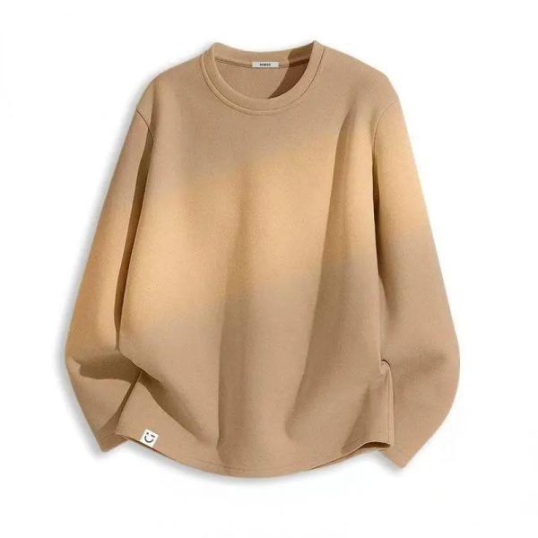 men's thermal long sleeve t shirt fleece lined