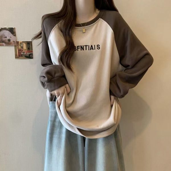 women's thermal turtleneck t shirt beige oversized longline base layer