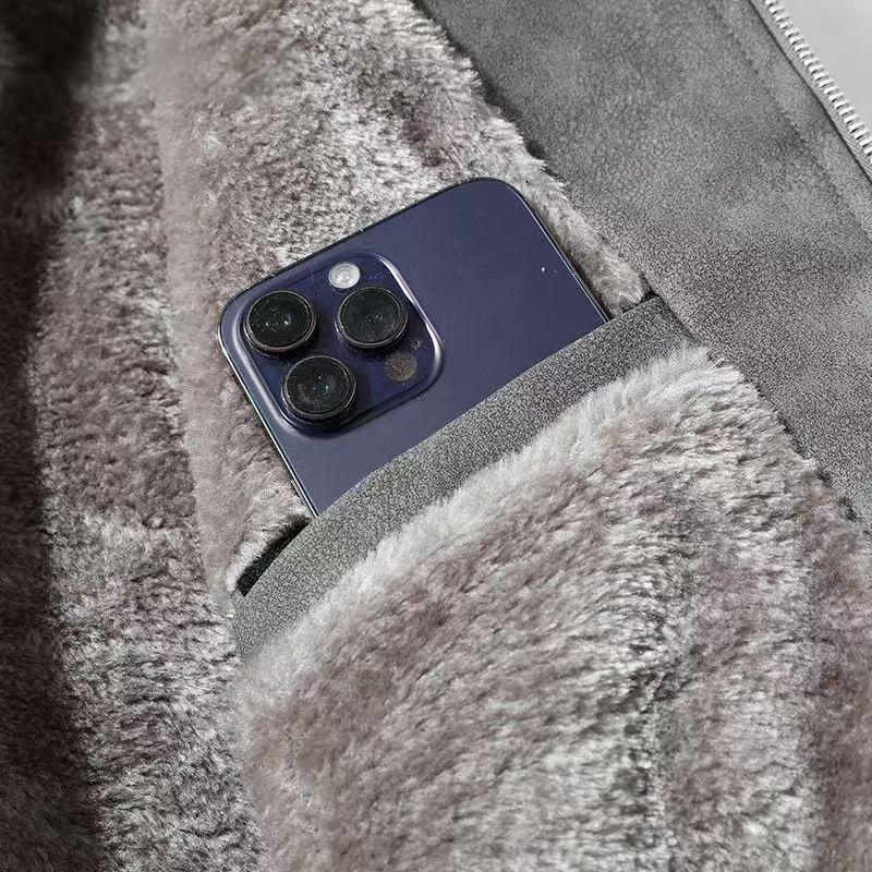 distressed leather jacket with shearling unisex vintage biker style coat distressed leather jacket with shearling unisex vintage biker style coat